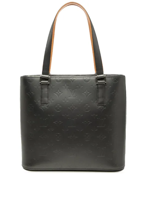 Louis Vuitton Pre-Owned 2003 Monogram Mat Stockton tote bag Grey RXSJXDYRIWDNNM41