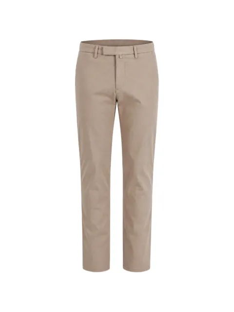 Briglia 1949 brushed cotton-blend trousers Neutrals BG03