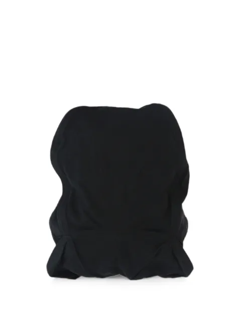 Issey Miyake zip-up backpack Black IM66AG53215