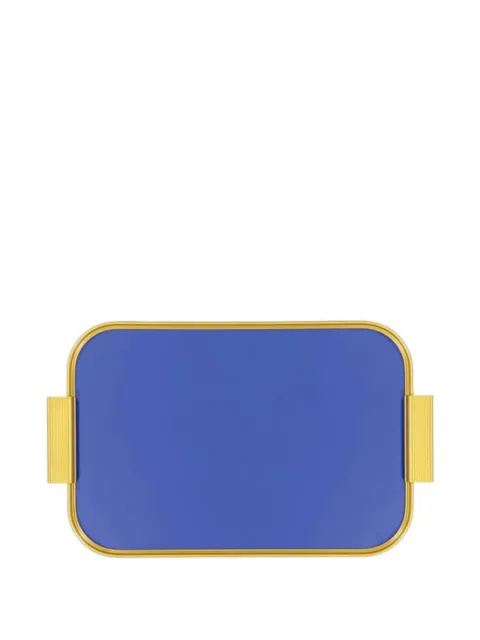 Kaymet ribbed-handle tray Blue S16