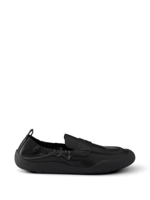 Prada Speedrock leather loafers Black 2DE161FG000070
