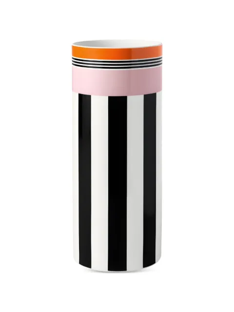 Villeroy & Boch Memphis striped vase Black 2201016915070
