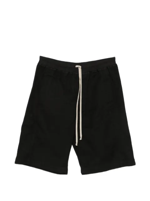 Rick Owens DRKSHDW wide pusher shorts Black DU01F4373CVS