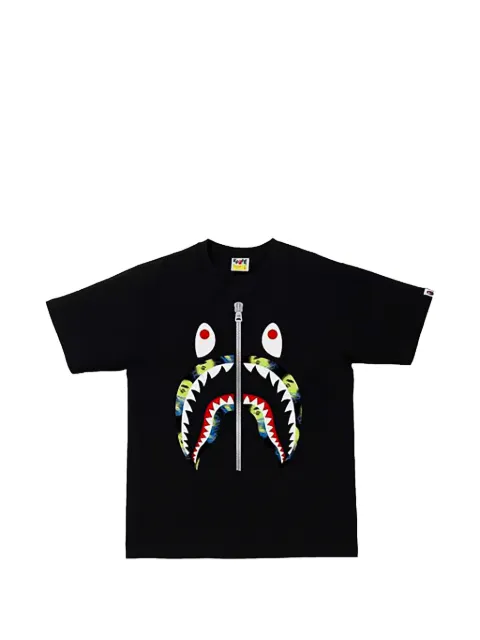 A BATHING APE® Storm Shark short-sleeve T-shirt Black BAPE006