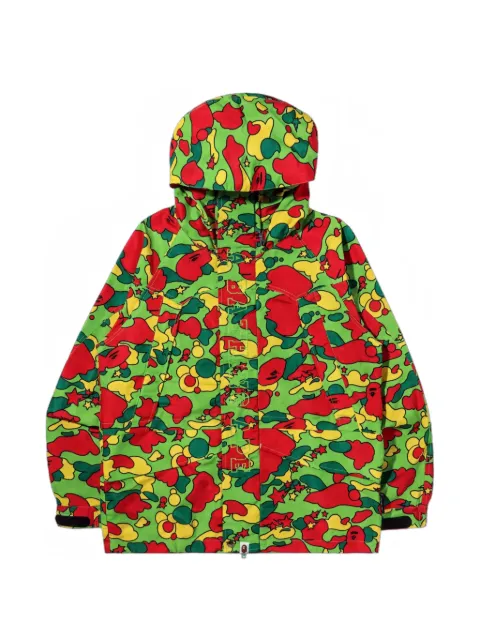 A BATHING APE® Sta Camo snowboard jacket Green 0ZXJKM141006H