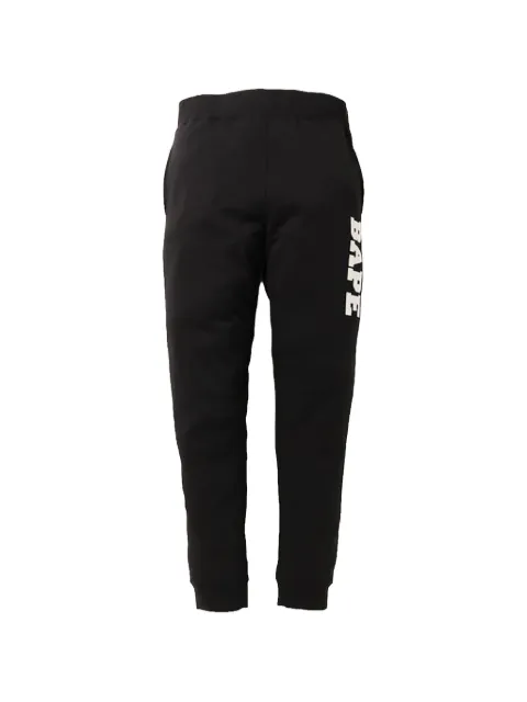 A BATHING APE® logo-print track pants Black BAPE004