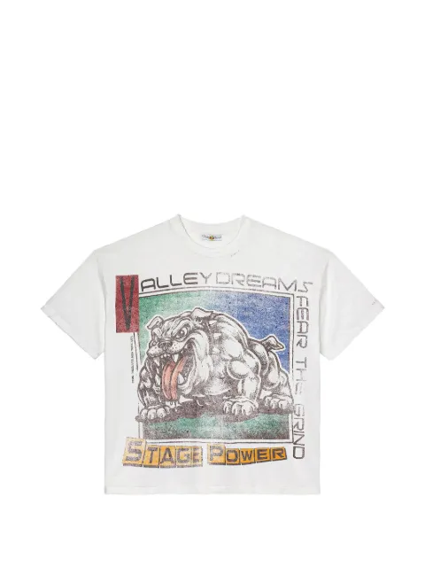 Vale Big Stage graphic-print T-shirt White VAL187
