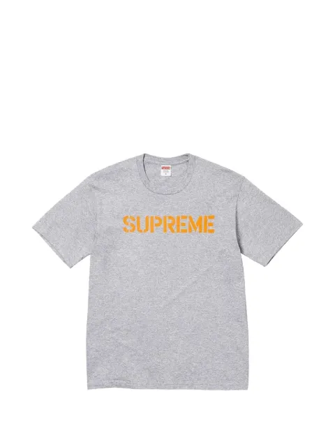 Supreme Hard logo-print T-shirt Grey SU27529