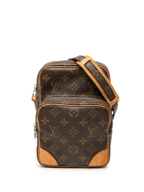 Louis Vuitton Pre-Owned 2002 Monogram Amazone crossbody bag Brown MOIFEWTESSDZAL08