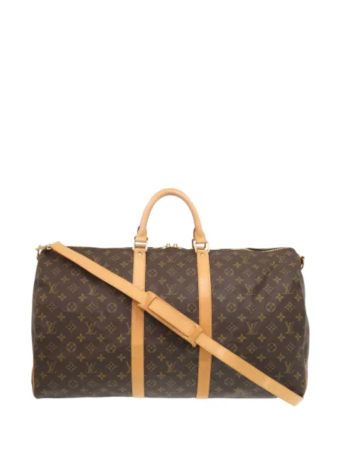 Louis Vuitton Pre-Owned 2000 Monogram Keepall Bandouliere 55 travel bag Brown SD9DAWODA2SMJQGY