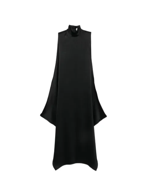 Vestiaire d'un Oiseau Libre side-cut-out midi dress Black SIDECUTOUTDRESSBLACK
