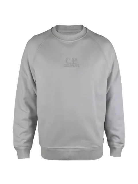 C.P. Company logo-embroidered sweater Grey 18CMSS042A005086W
