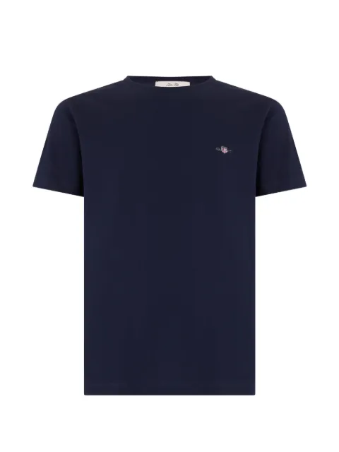 Gant logo-embroidered T-shirt Blue 2013033
