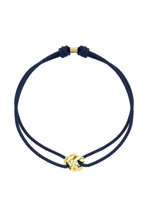 LUIS MORAIS knot cord bracelet Gold 2KNTBALLNAVY