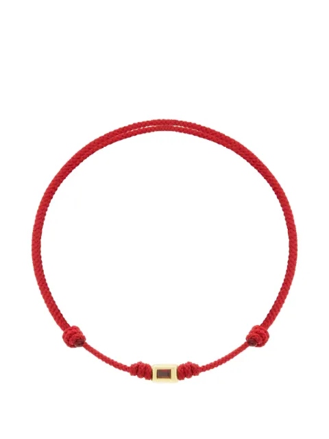 LUIS MORAIS ruby and cord bracelet Gold SBAGINGOTCB