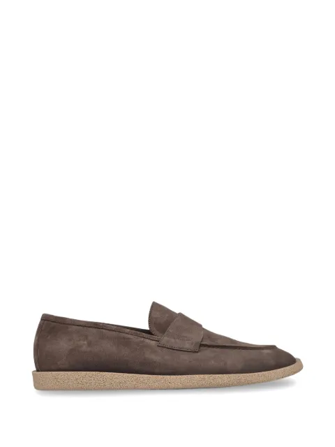 Barrett suede slip-on loafers Brown 261U035