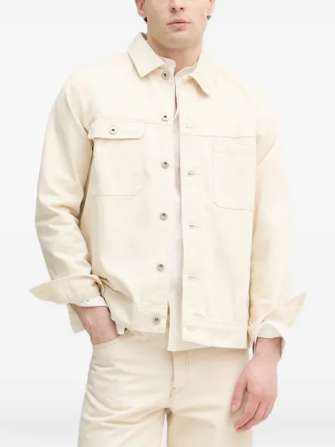 Lindbergh flap-pocket denim jacket Neutrals 30304030CD