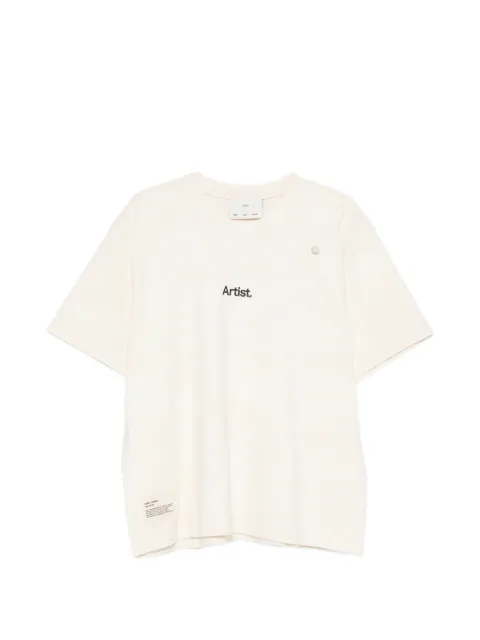 Song For The Mute x Birkenstock logo-print T-shirt Neutrals 26BUTS001SJSYWHT