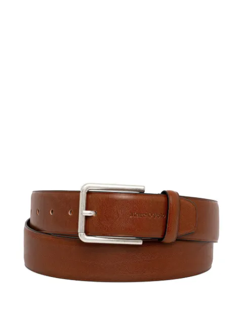 Marc O'Polo logo-motif leather belt Brown 5000011548