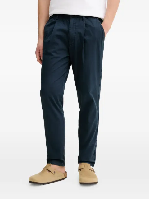 Marc O'Polo pleated elasticated-waistband trousers Blue 5000008006