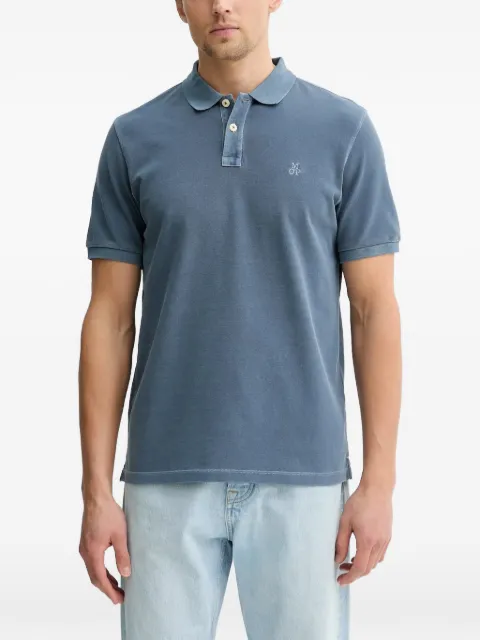 Marc O'Polo logo-embroidered piqué polo shirt Blue 5000012660