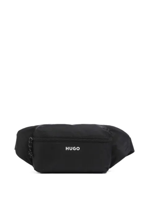 HUGO Everett logo-print belt bag Black 50563475