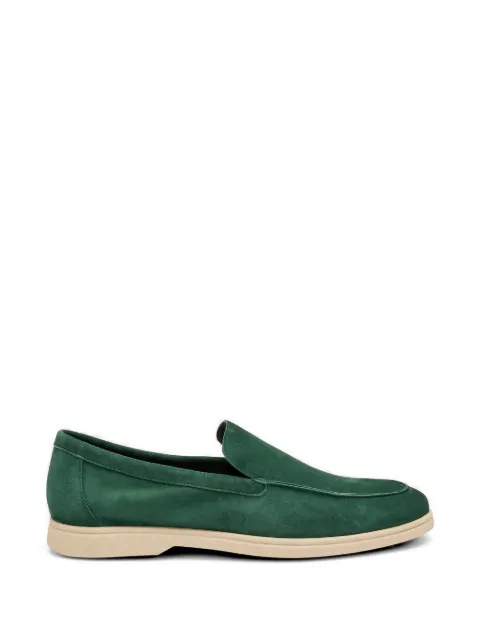 FRAU suede loafers Green 32B0