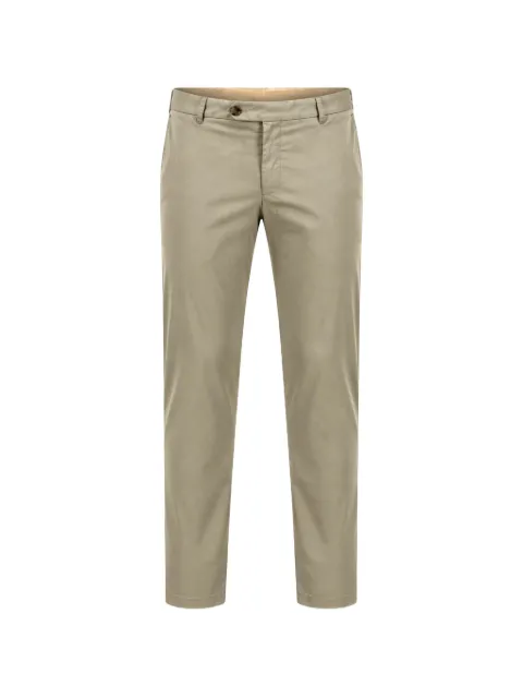 BOSS button-fastening chinos trousers Neutrals 50561575