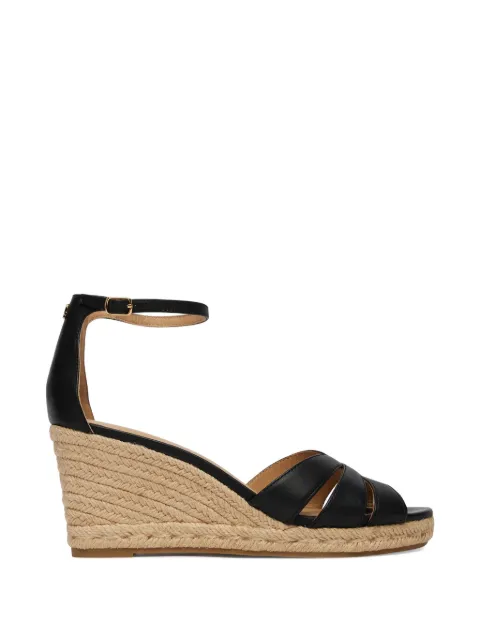 Lauren Ralph Lauren Nellie wedge espadrilles Black 802P04433001
