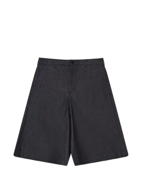Black Comme Des Garçons wide-leg shorts Grey 1QP014