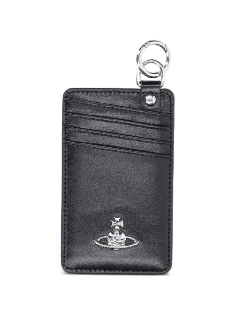 Vivienne Westwood logo-debossed card holder Black 5403000QUL00B0