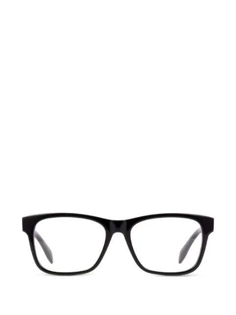 Alexander McQueen Eyewear square-frame glasses Black AM0307O001
