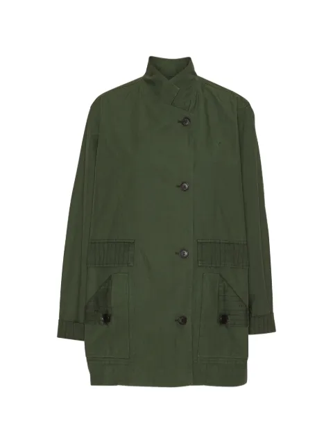 Henrik Vibskov Mid-Air buttoned jacket Green SS26KEYF601
