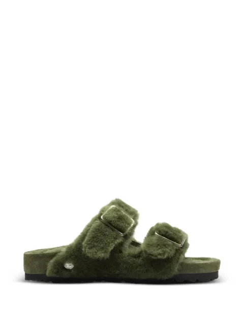 BIRKENSTOCK 1774 Arizona Shearling slippers Green 1030001