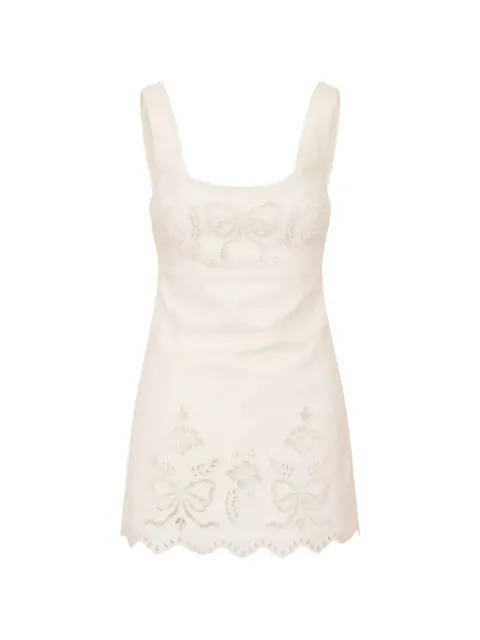 LoveShackFancy Fable mini dress White D30593240