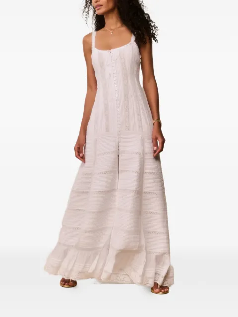 LoveShackFancy Calyx maxi dress White D30503152