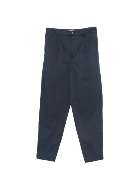 BONHEUR pleated trousers Blue KOBE1404