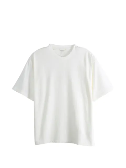 Auralee short sleeve T-shirt White A26ST02PT
