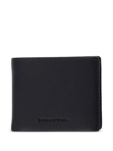 Marc O'Polo logo-debossed bi-fold wallet Black 5000010899