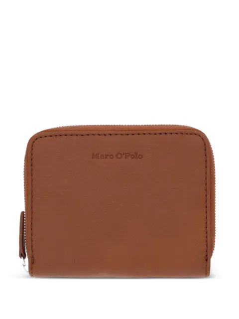 Marc O'Polo logo-debossed zip-around wallet Brown 5000006718