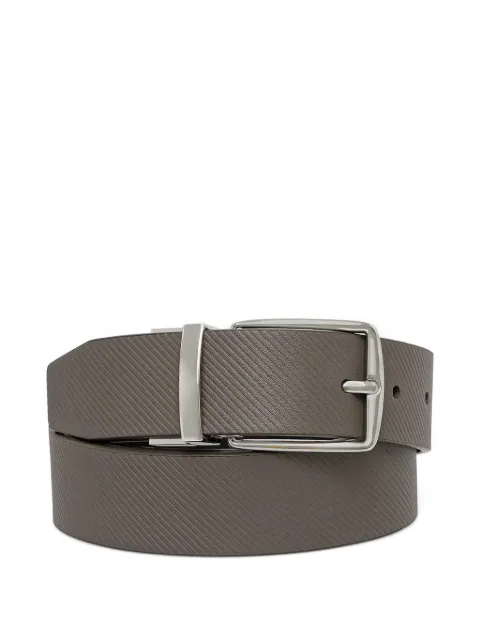 Marc O'Polo reversible textured-leather belt Grey 5000011534