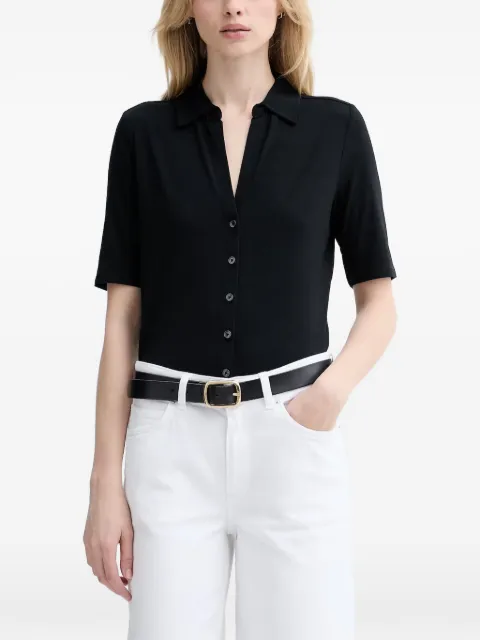 Marc O'Polo short-sleeve button-up shirt Black 5000013317