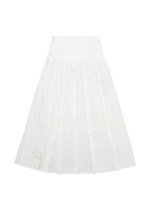 Fortela Naomi pleated poplin skirt White WNAOMIMY005WHI