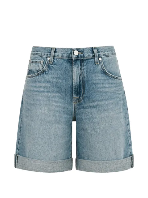 TWP faded turn-up shorts Blue O481762W389
