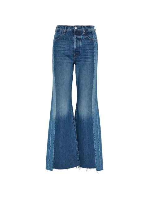 MOTHER panelled raw-hem jeans Blue 115681396