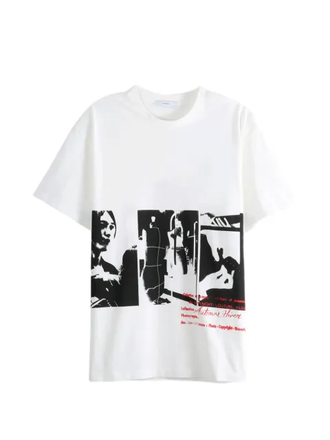 Givenchy graphic-print T-shirt White BM71NK3YUB