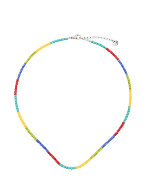COLLANINE COLORATE colorblock beaded necklace Red MINICOLORBLOCK