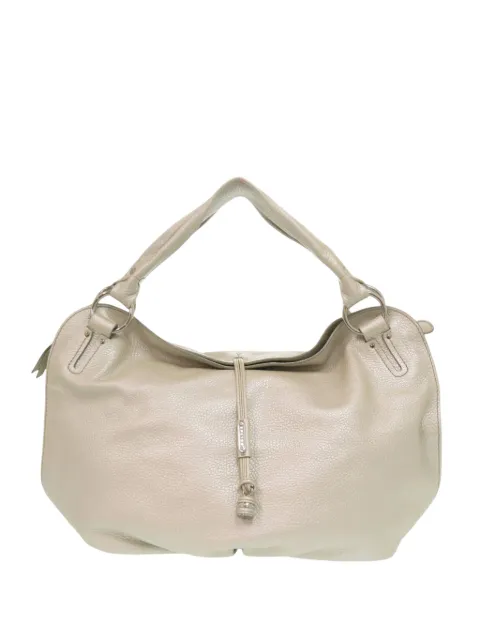 Celine Pre-Owned 2007 Grained Metallic Calfskin Bittersweet Hobo shoulder bag Silver HWJNA9OY4LIZHD1N