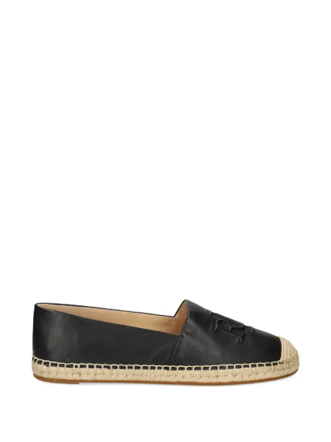 Lauren Ralph Lauren logo-embroidered espadrilles Black 802P04415