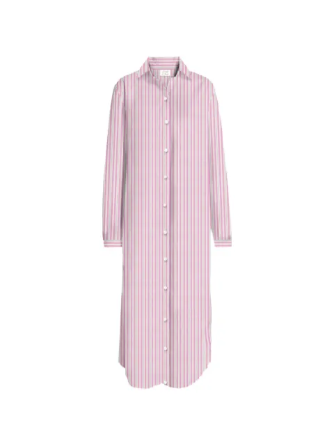 MC2 Saint Barth Adeline striped shirt dress Pink ADELINE01065L